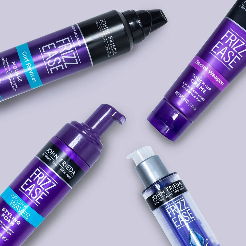 John Frieda Frizz Ease Secret Weapon Touch-Up Creme, Anti Frizz Styling, Calm Frizzy Hair Avocado Oil - 4oz
