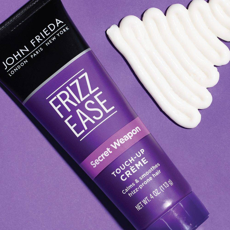 John Frieda Frizz Ease Secret Weapon Touch-Up Creme, Anti Frizz Styling, Calm Frizzy Hair Avocado Oil - 4oz