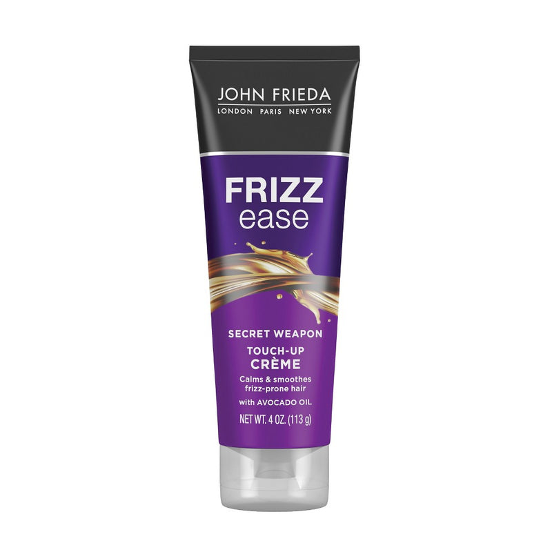 John Frieda Frizz Ease Secret Weapon Touch-Up Creme, Anti Frizz Styling, Calm Frizzy Hair Avocado Oil - 4oz