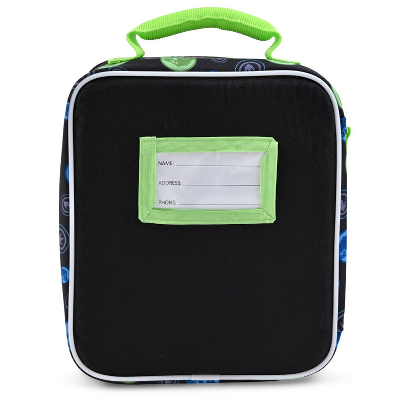 Jurassic World North-South Kids' Lunch Bag - Black