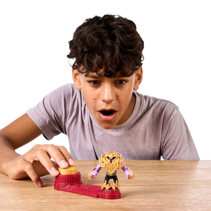 Legends of Akedo Beast Strike Battle Giants Gold Tusk Action Figure.