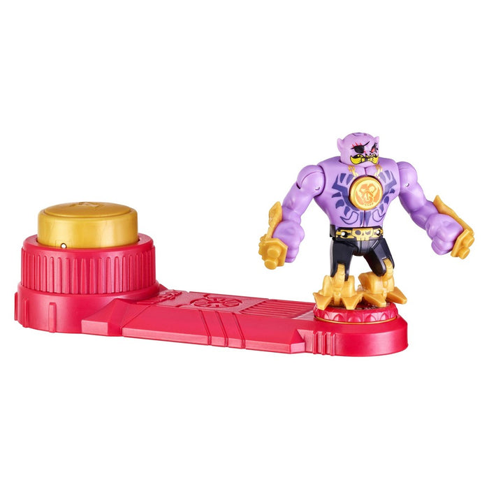 Legends of Akedo Beast Strike Battle Giants Gold Tusk Action Figure.