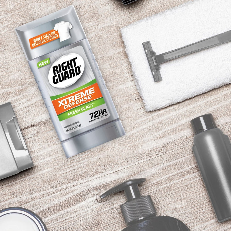 Right Guard Xtreme Invisible Solid Fresh Blast Antiperspirant & Deodorant - 2.6oz/2pk