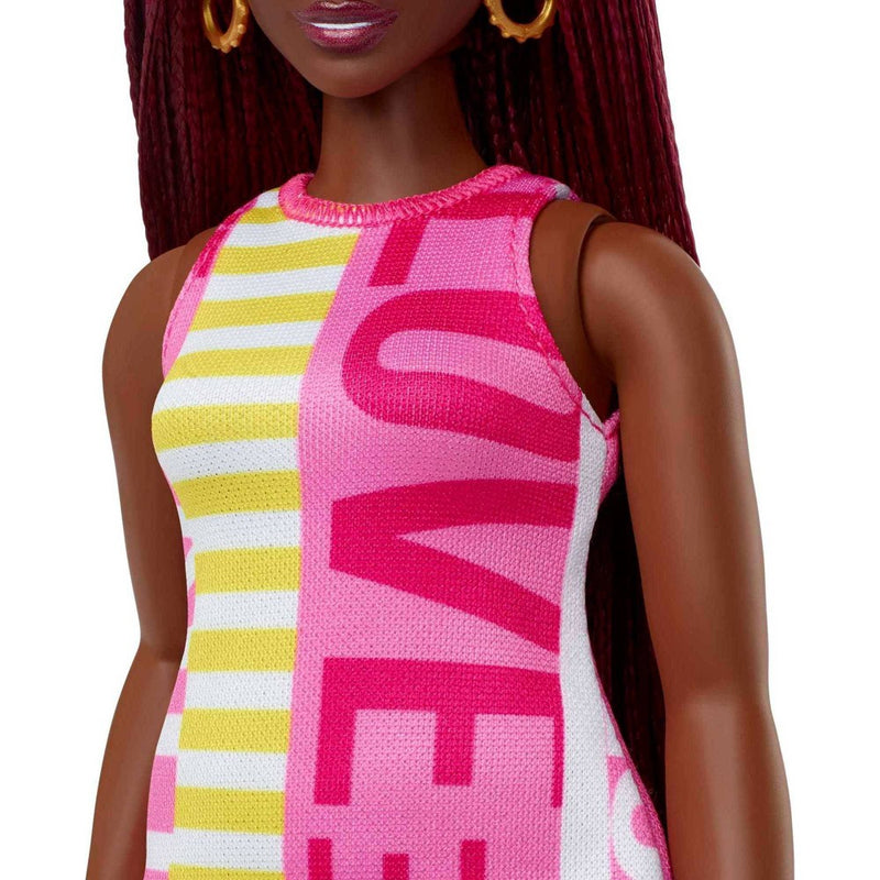 Barbie Fashionistas Doll #186 - Sleeveless Love Dress
