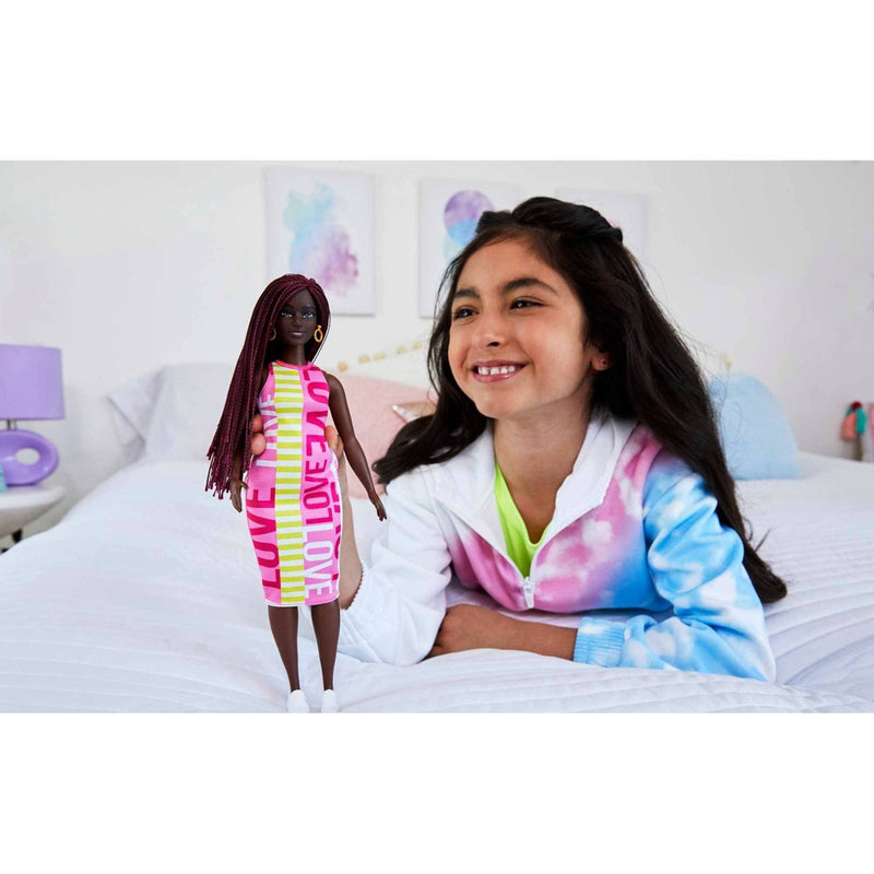 Barbie Fashionistas Doll #186 - Sleeveless Love Dress