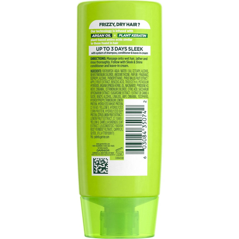 Garnier Fructis Sleek & Shine Conditioner -Travel Size - 3 fl oz