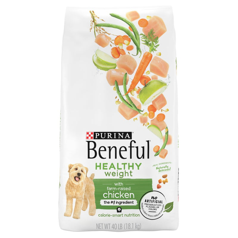 Purina Beneful Healthy Weight with Real Chicken Adult Dry Dog Food - 40lbs (LOCAL PICKUP ONLY)