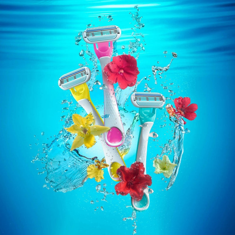 Venus Tropical Women's Disposable Razors - 4ct