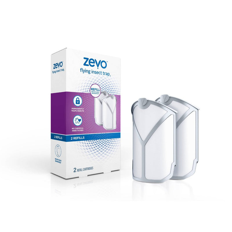 Zevo Flying Insect Trap Refill Cartridges - 2pk