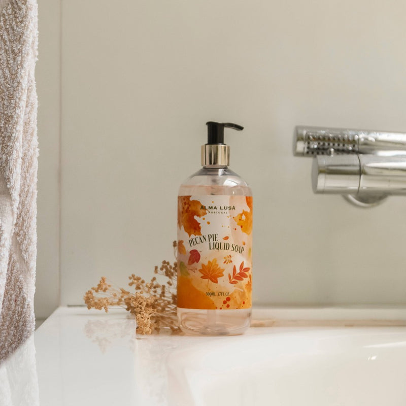 ALMA LUSA Castelbel Fall Liquid Hand Soap - Pecan Pie - Scented - 17 fl oz