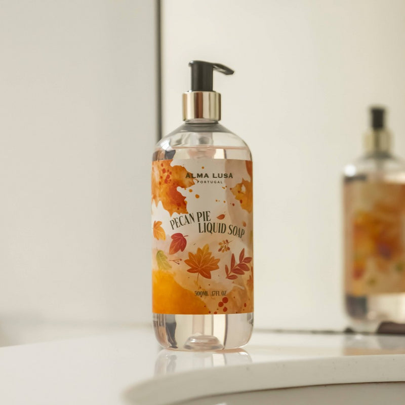 ALMA LUSA Castelbel Fall Liquid Hand Soap - Pecan Pie - Scented - 17 fl oz