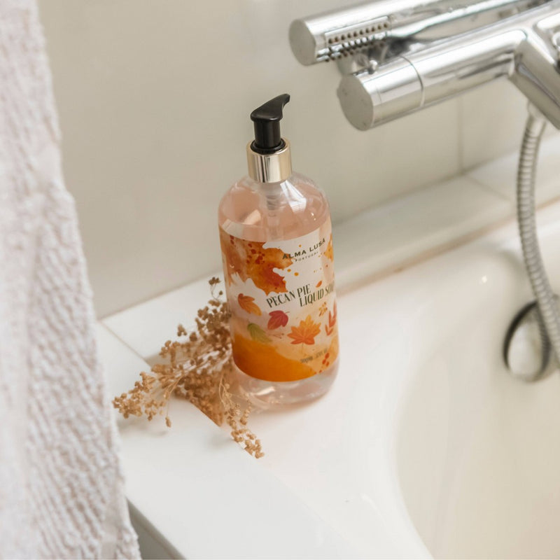 ALMA LUSA Castelbel Fall Liquid Hand Soap - Pecan Pie - Scented - 17 fl oz