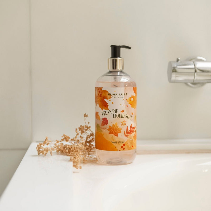 ALMA LUSA Castelbel Fall Liquid Hand Soap - Pecan Pie - Scented - 17 fl oz