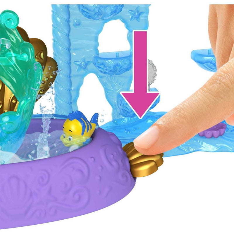 Disney Princess Ariel's Stacking Castle Doll House with Small Doll