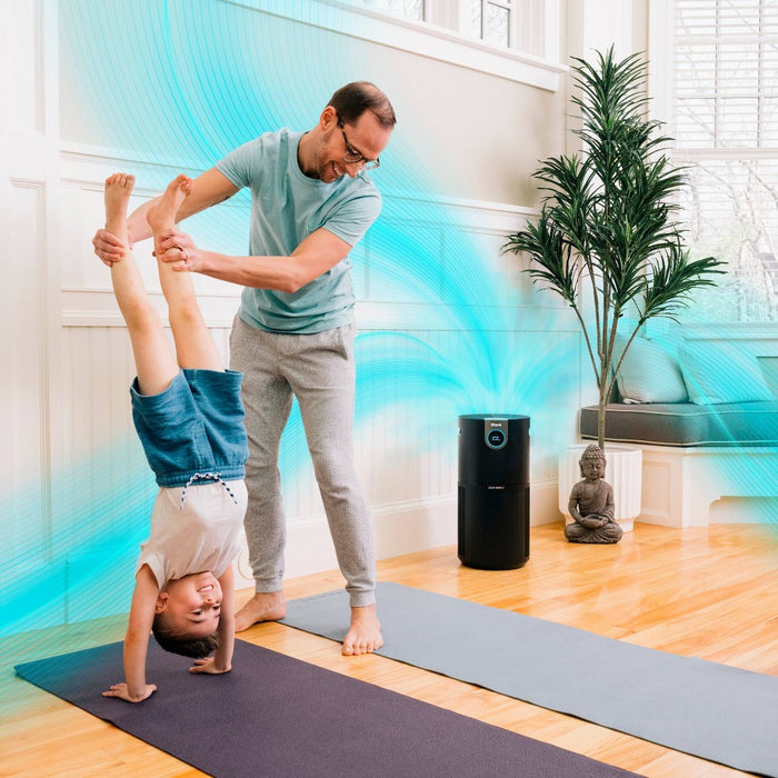 Shark Air Purifier MAX with True NanoSeal HEPA, Cleansense IQ, Odor Lock, Cleans up to 1200 Sq. Ft, Charcoal Gray, HP202 (LOCAL PICKUP ONLY)