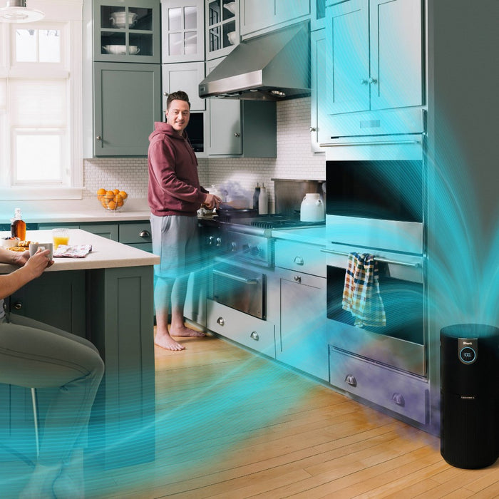 Shark Air Purifier MAX with True NanoSeal HEPA, Cleansense IQ, Odor Lock, Cleans up to 1200 Sq. Ft, Charcoal Gray, HP202 (LOCAL PICKUP ONLY)