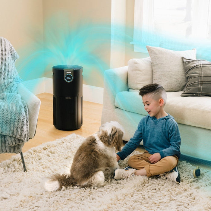 Shark Air Purifier MAX with True NanoSeal HEPA, Cleansense IQ, Odor Lock, Cleans up to 1200 Sq. Ft, Charcoal Gray, HP202 (LOCAL PICKUP ONLY)