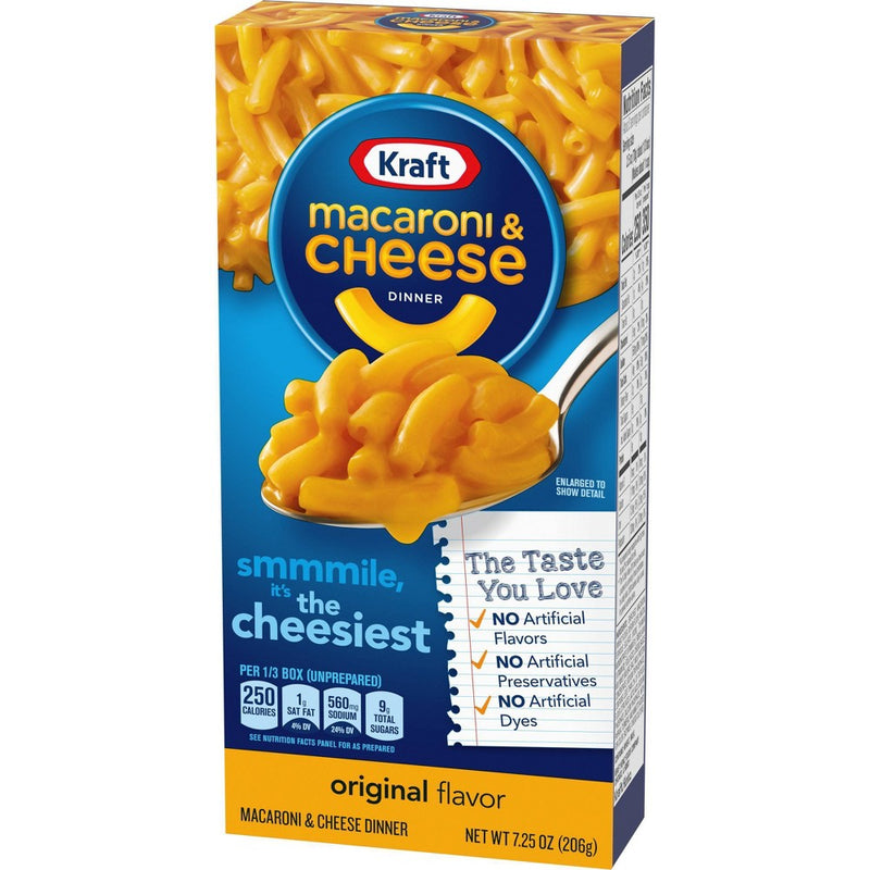 Kraft Original Mac and Cheese Dinner - 7.25oz
