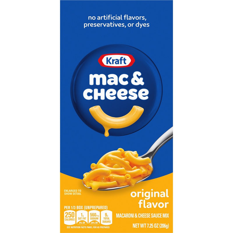 Kraft Original Mac and Cheese Dinner - 7.25oz