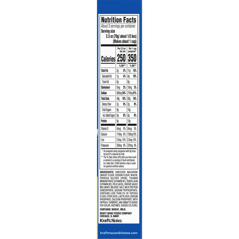 Kraft Original Mac and Cheese Dinner - 7.25oz