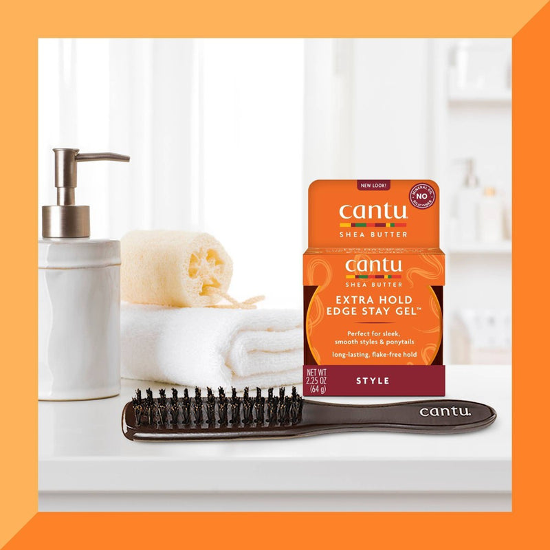 Cantu Narrow Wood Updo Bristle Hair Brush - 1ct