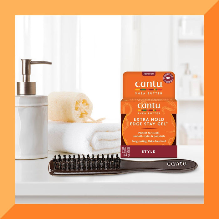 Cantu Narrow Wood Updo Bristle Hair Brush - 1ct