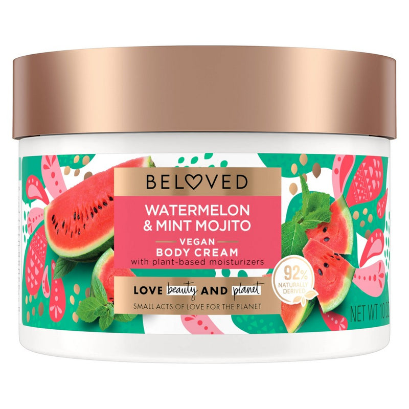 Beloved Watermelon & Mint Mojito Vegan Body Cream - 10oz
