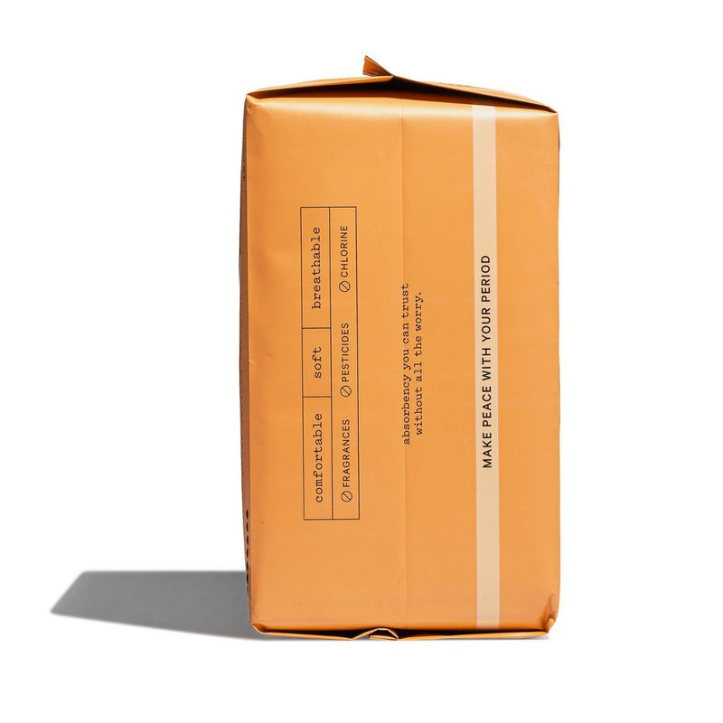 The Honey Pot Company Herbal Overnight Heavy Flow Pads with Wings, Organic Cotton Cover - 16ct