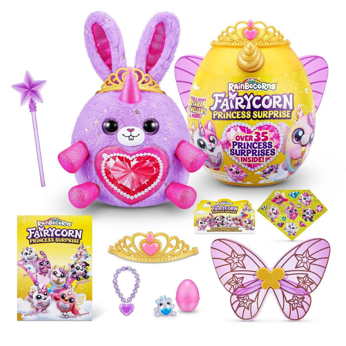 Rainbocorns Fairycorn Princess Surprise Plush by ZURU