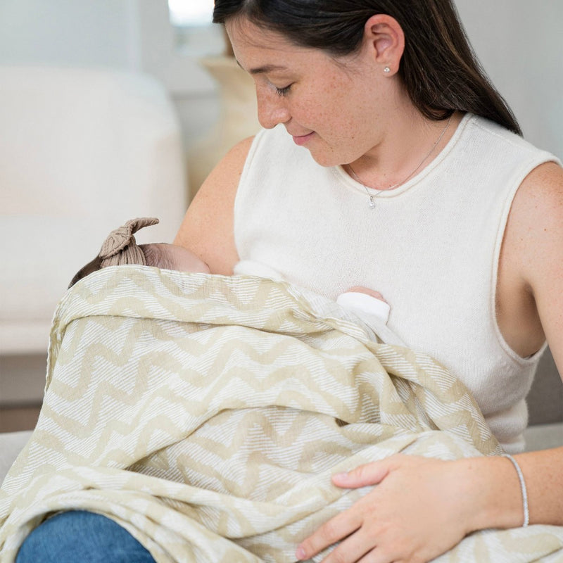 aden+anais Essentials 100% Cotton Swaddles - Tanzania - 4pk