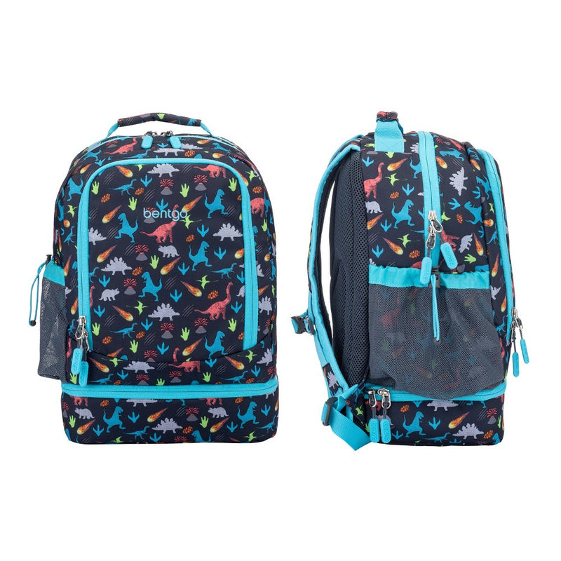 Bentgo Kids' 2-in-1 17" Backpack & Insulated Lunch Bag - Dino