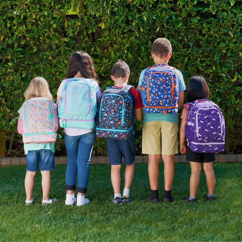 Bentgo Kids' 2-in-1 17" Backpack & Insulated Lunch Bag - Dino