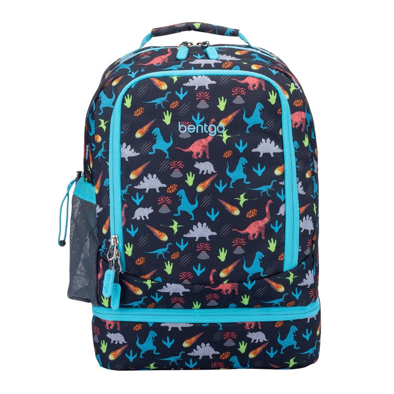 Bentgo Kids' 2-in-1 17" Backpack & Insulated Lunch Bag - Dino