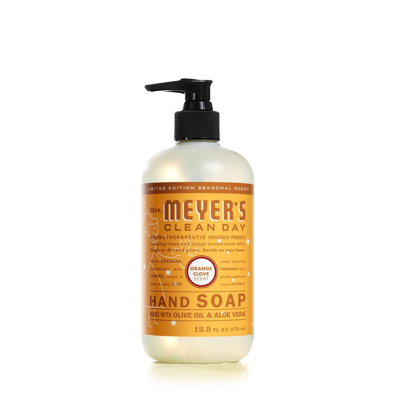 Mrs. Meyer's Clean Day Holiday Hand Soap - Orange Clove - 12.5 fl oz
