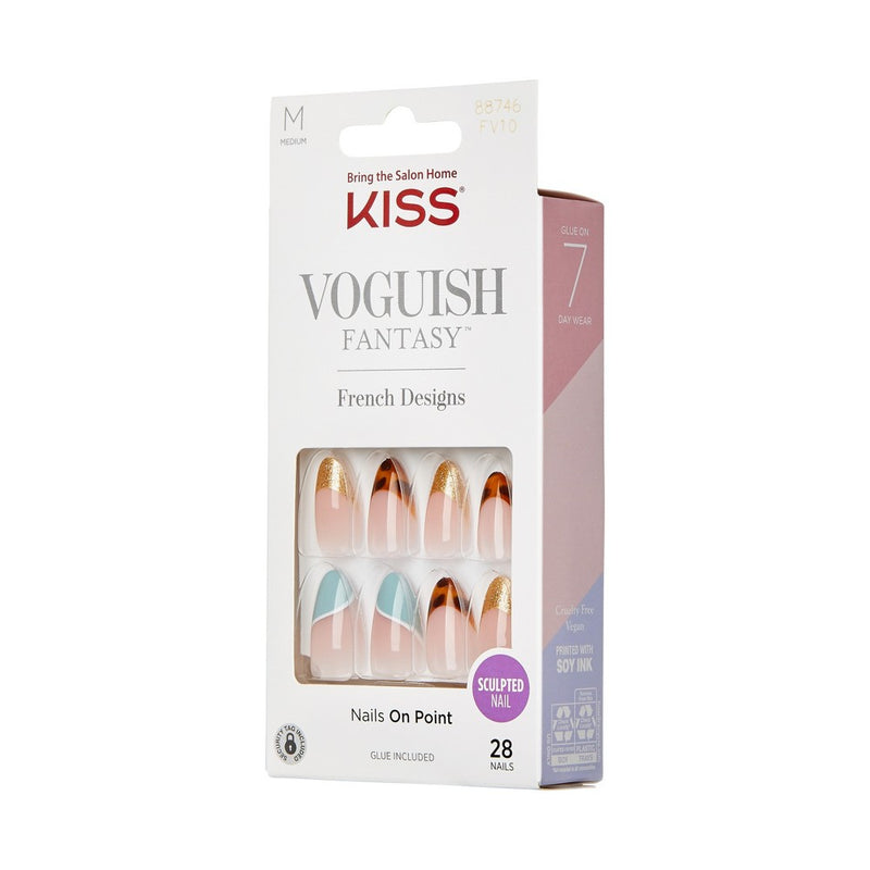 KISS Products Fantasy French Fake Nails - Charmante - 31ct