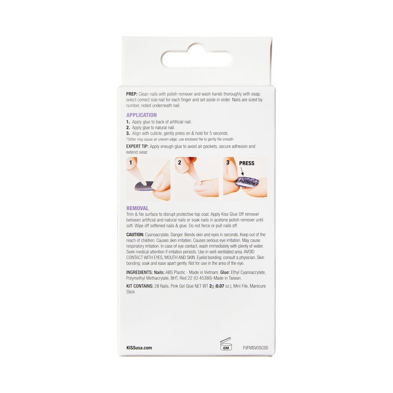 KISS Products Fantasy French Fake Nails - Charmante - 31ct