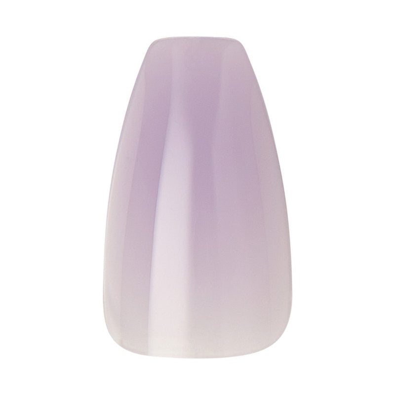 KISS Products Gel Fantasy Jelly Color Sculpted Long Square Translucent Fake Nails - Quince Jelly - 31ct