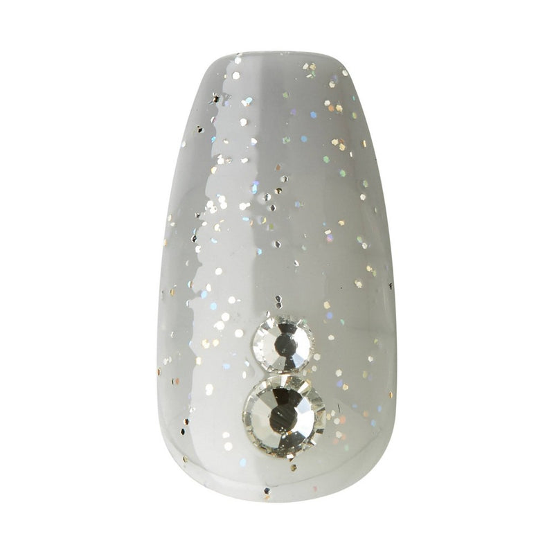 KISS Products Premium Medium Coffin Press-On Nails - Legacy - 33ct