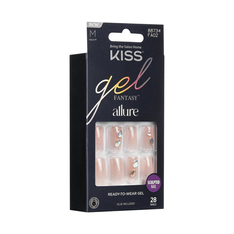 KISS Products Gel Fantasy Allure Fake Nails - Transformation - 31ct