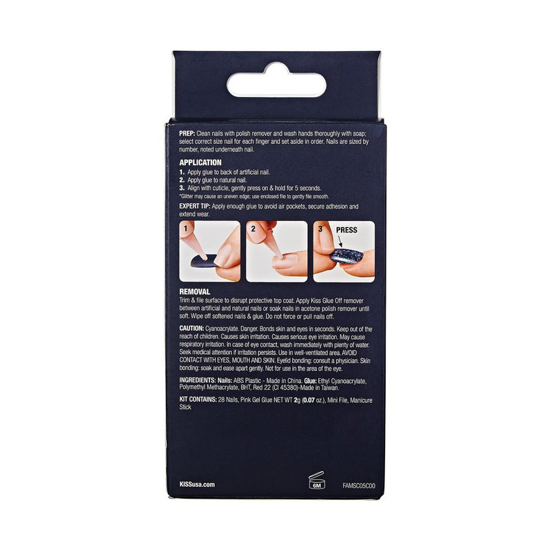 KISS Products Gel Fantasy Allure Fake Nails - Transformation - 31ct