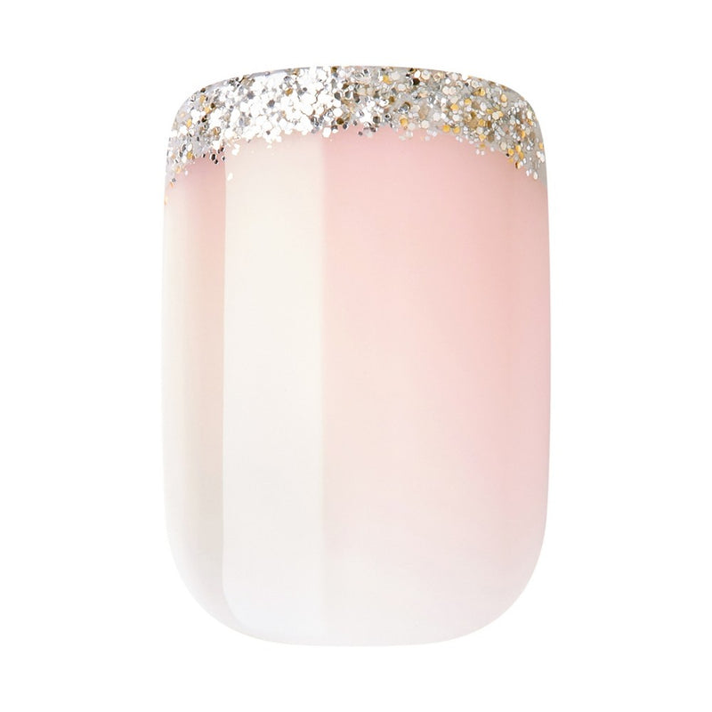 KISS Products Voguish Fantasy French Fake Nails - Bisous - 31ct