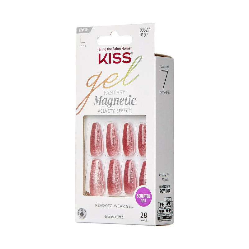 KISS Products Gel Fantasy Fake Nails - West Coast - 31ct