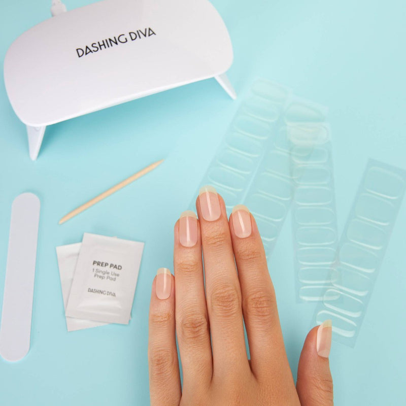 Dashing Diva Glaze Nail Art Starter Kit - Clear - 32pc