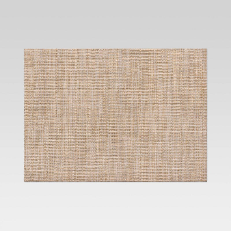 Textilene Woven Metallic Placemat Gold - Threshold