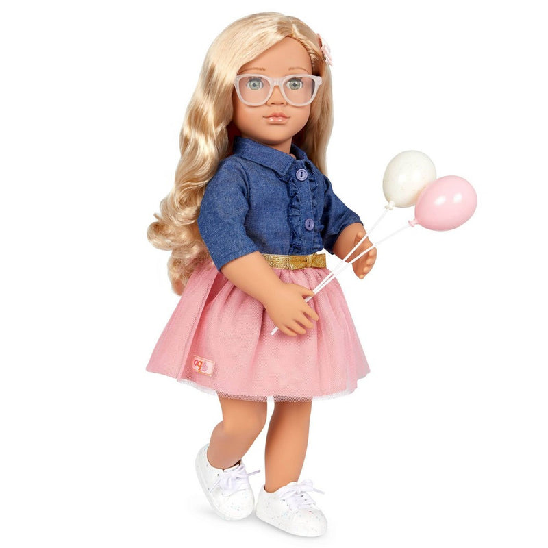 Our Generation Emily Posable 18" Party Planner Doll & Storybook