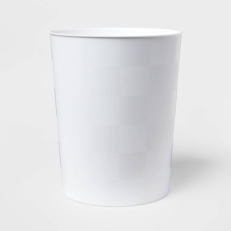 Wastebasket White - Room Essentials