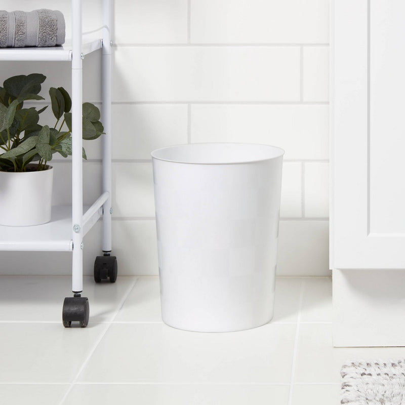 Wastebasket White - Room Essentials