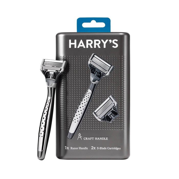 Harry's Craft Edition Razor Handle with 2 Blade Cartridges