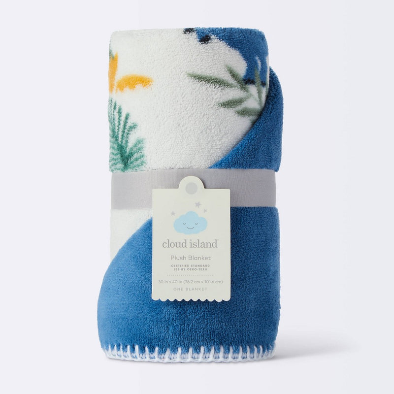 Plush Baby Blanket Dinosaurs - Cloud Island