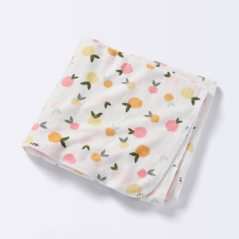 Plush Baby Blanket Citrus - Cloud Island